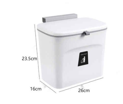 Push-top Trash Can