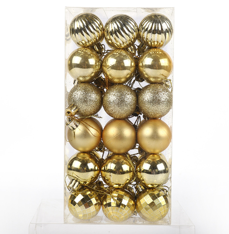 Shatterproof Christmas Tree Balls Coffee