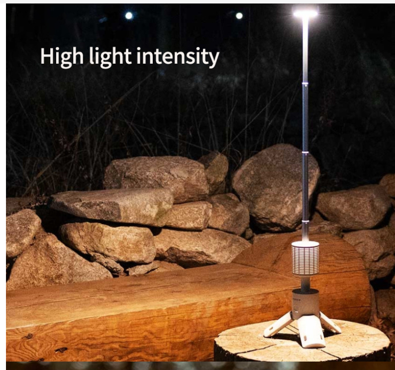 Folding Camping Light - Green