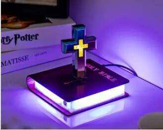Handmade Levitating Cross image
