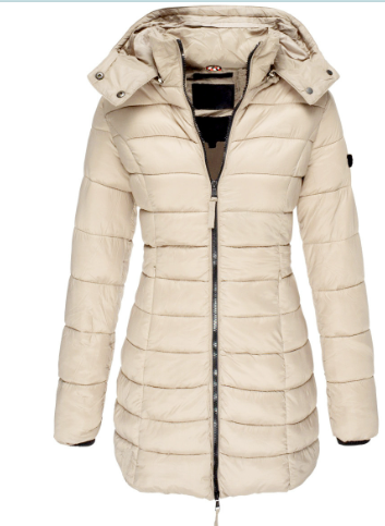 Women's Slim Midi Quilted Coat image
