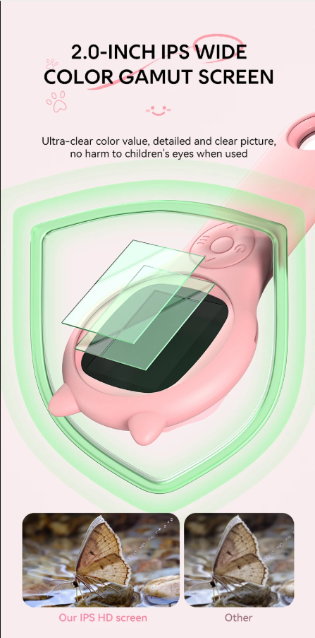 Children's Microscope Toy Science Experiment Set - Pink