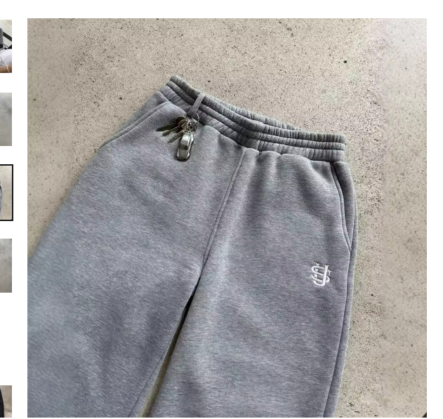 Signature Track Joggers Grey