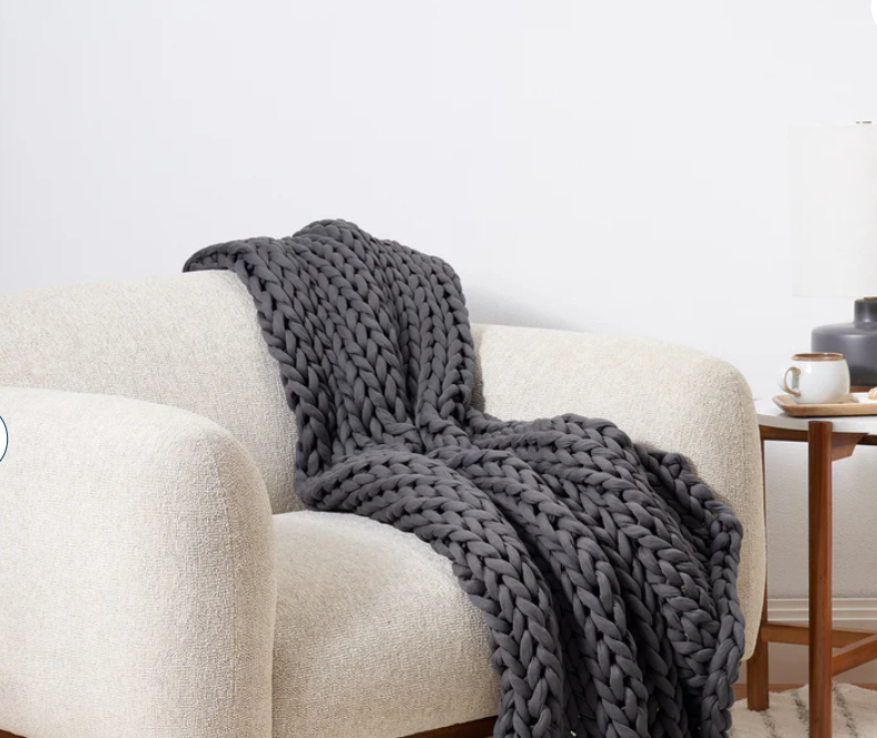 Light Grey Mysleephero Gravity Blanket