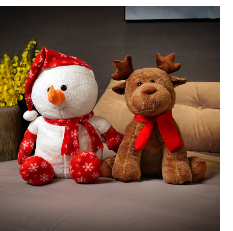 Christmas Snowman Doll Plush Toy