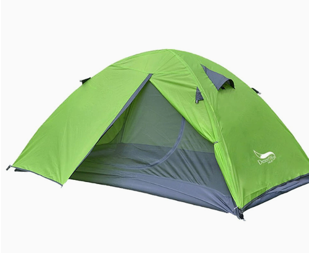 DesertFox? Easy Set up 4 Person Camping Tent - Olive image