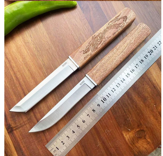 Double-bladed fruit knife
