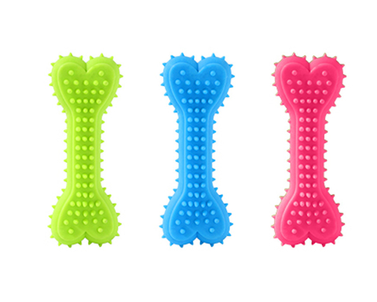 Osso di Gomma Anti-Stress per Cani