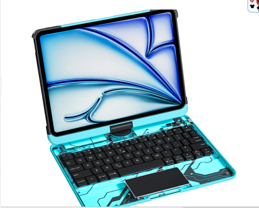 Ifacemall 2024 New iPad Magic Control Keyboard image