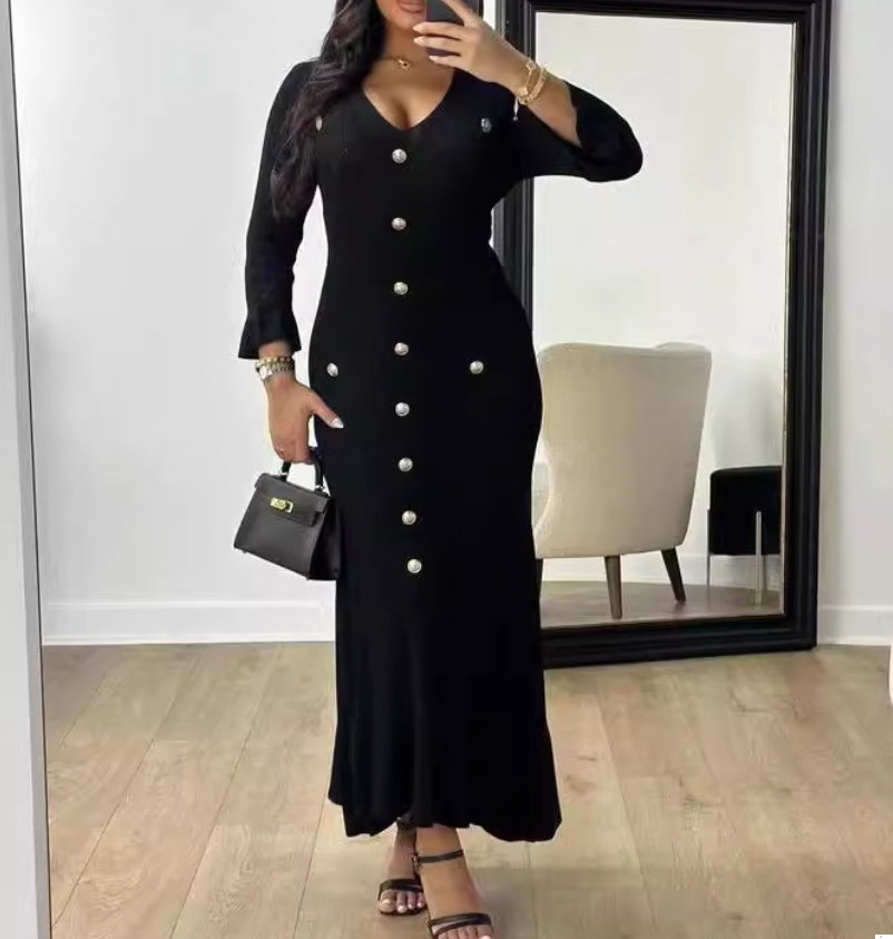 Stylish Long Sleeve Dress 3