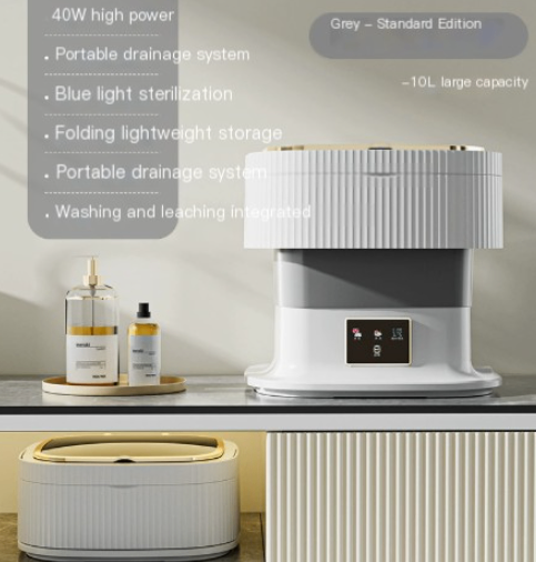 Folding washing machine image