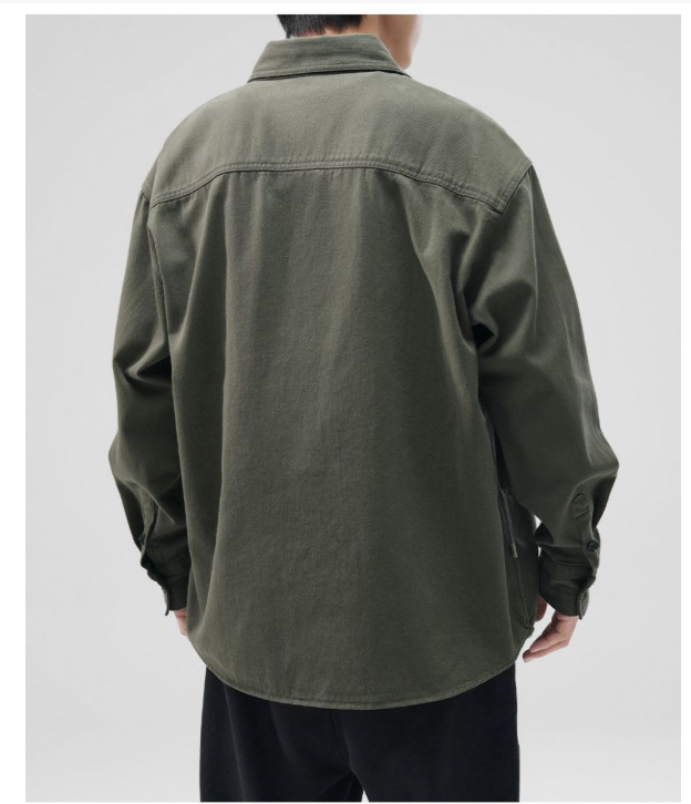 Retro Work Shirt Jacket - Image 4