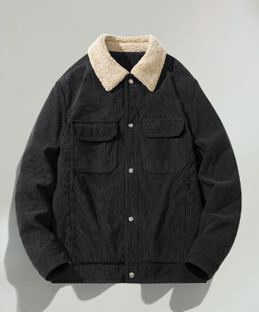 Plus Size 160KG Winter Men Jackets Loose Vintage Oversized Coats image