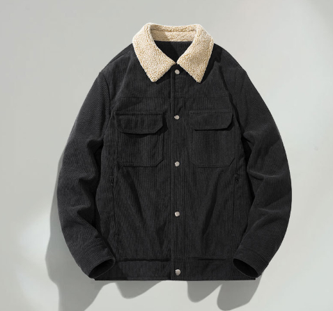 Plus Size 160KG Winter Men Jackets Loose Vintage Oversized Coats