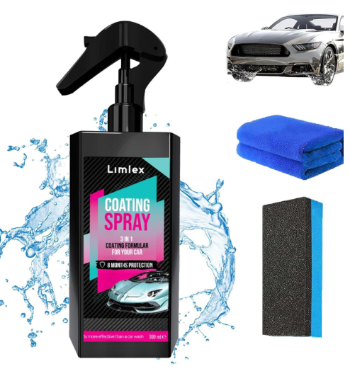 Car coating spray car care package