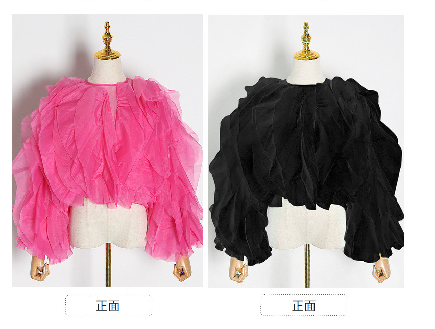 Elegant Ruffles Blouse 4