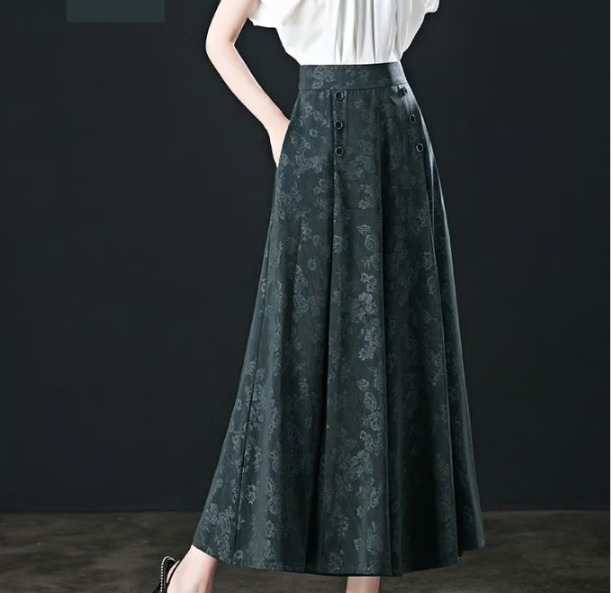 Cal?a Pantalona de Alfaiataria Palazzo