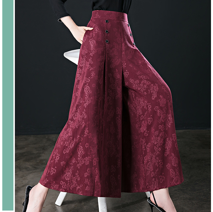 Cal?a Pantalona de Alfaiataria Palazzo