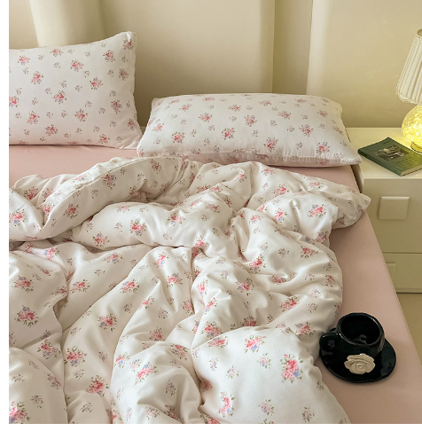 Jogo de Cama Kacyumara 180 Fios Mariposy - Casal