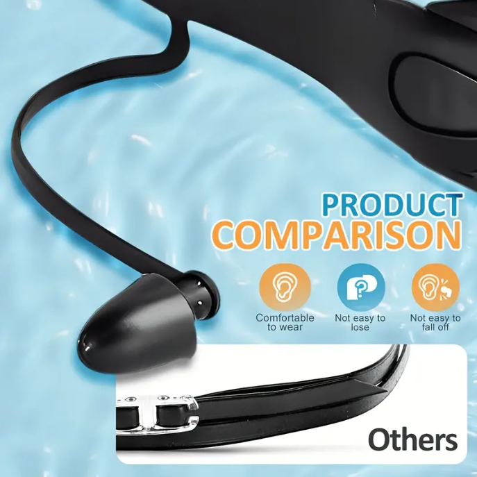 New large frame swimming goggles for adults HD anti-fog electroplating swimming goggles