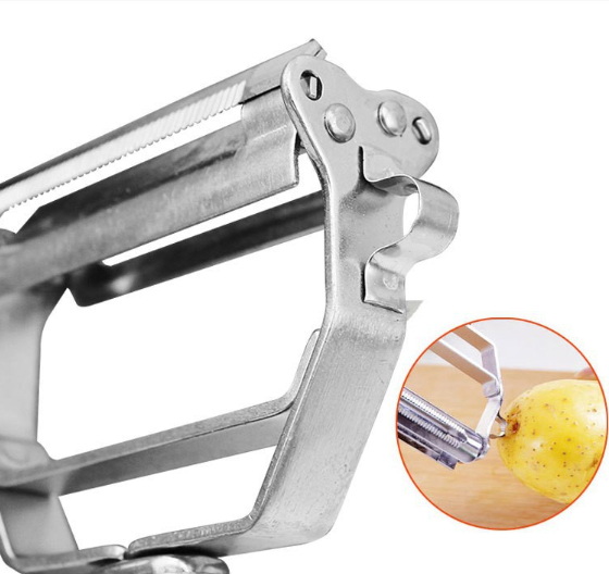 Portable High Quality Stainless Steel Potato Cucumber Carrot Grater Julienne Peeler Vegetables Fruit Peeler Vegetable Slicer
