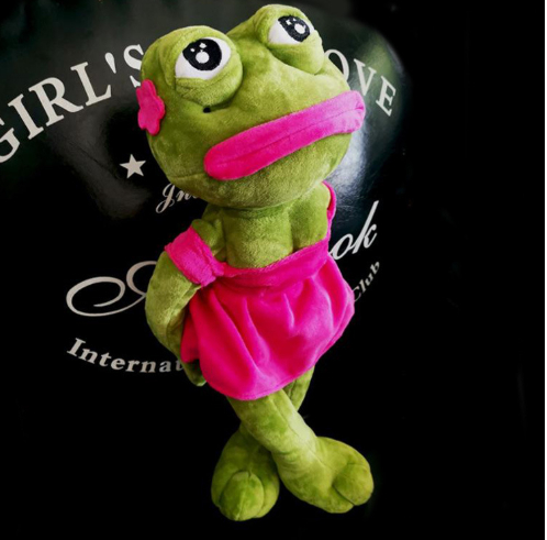 42cm Magic Expression Pepe The Frog Sad Frog Plush 4chan Meme Dolls Stuffed Animal Toy Gift