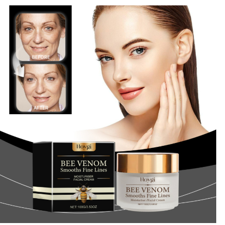 Bee venom moisturizing face cream