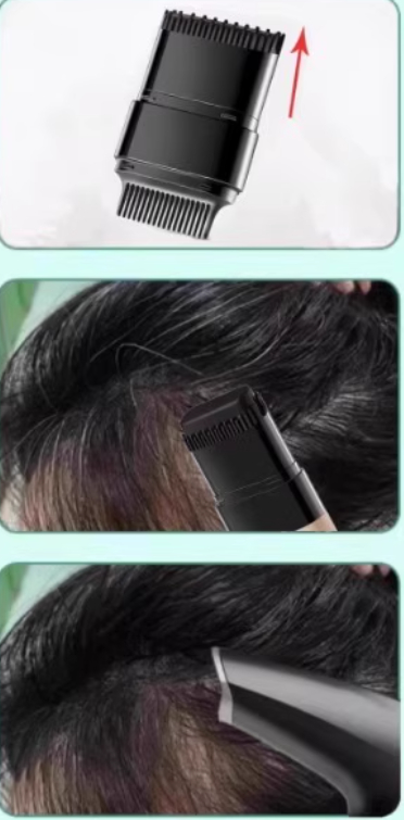 Hair dyeing pen and stick