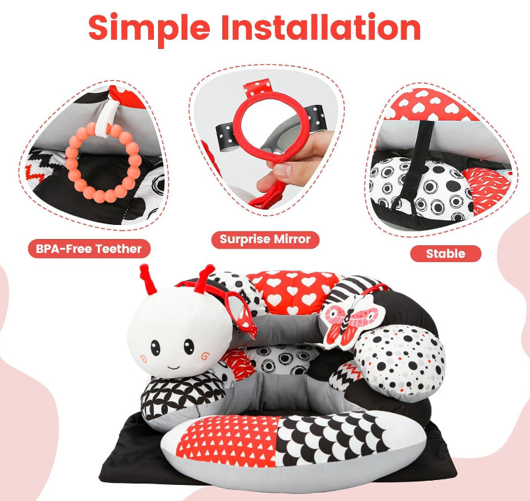 Baby Pillow Tummy Time Toy Lying Pillow