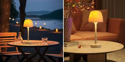 Atmosphere table lamp romantic fun gift projection remote control night light