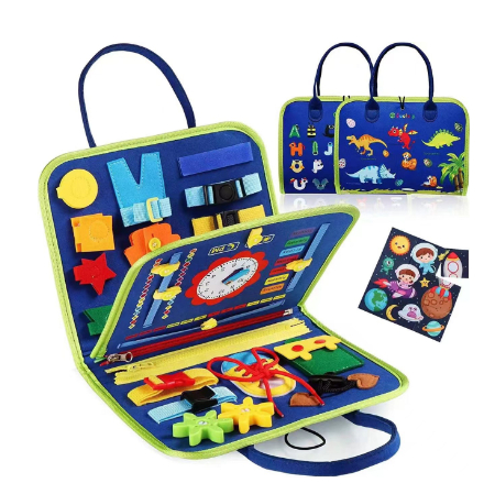 Busy Board Montessori Sensory Toys