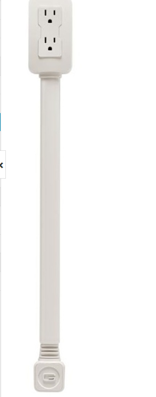 Power socket sofa bedside table extender