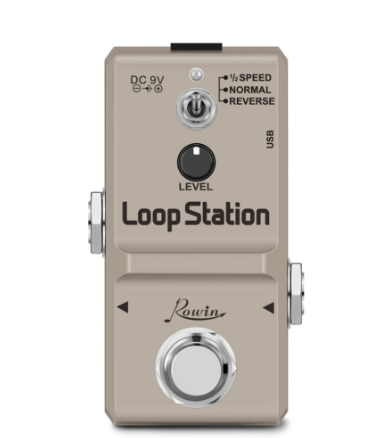 Electric guitar single effect device overload Faz distortion delay chorus vibrato reverb image