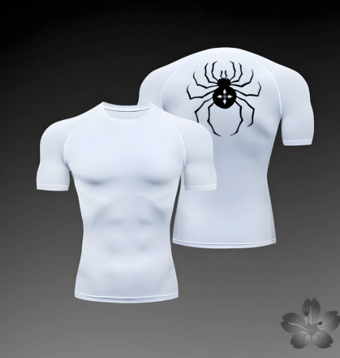 Quick-drying muscle training short-sleeved T-shirt image