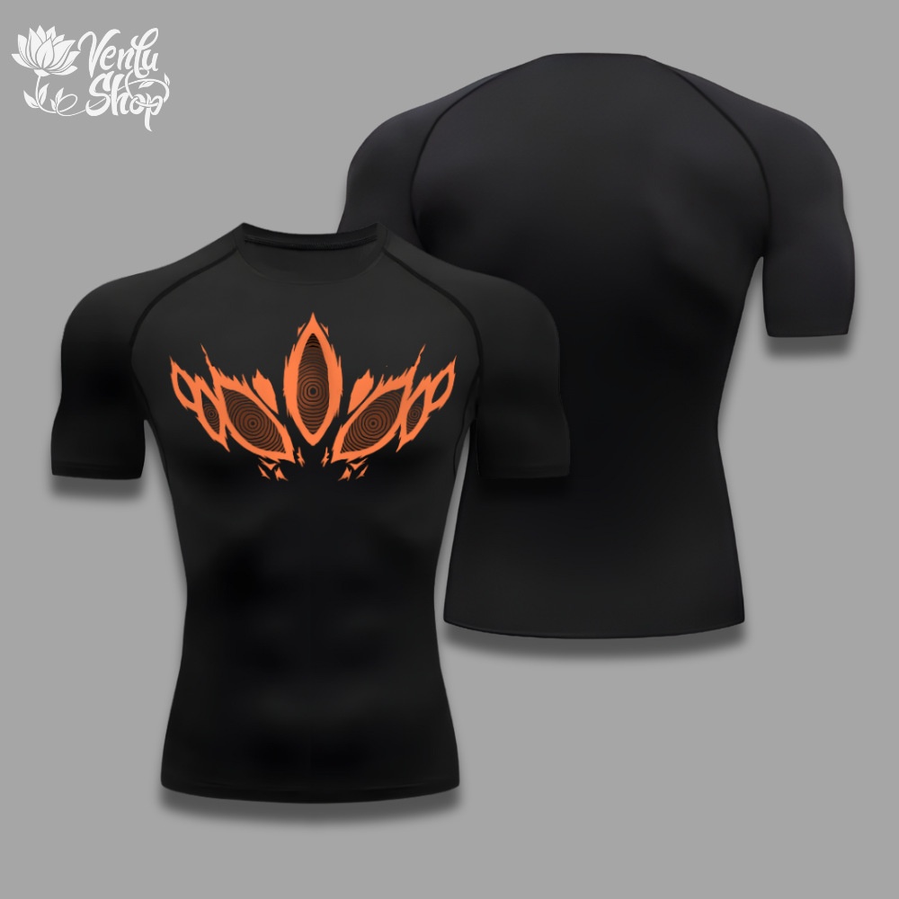 Sports body shaping breathable quick-drying muscle training short sleeves