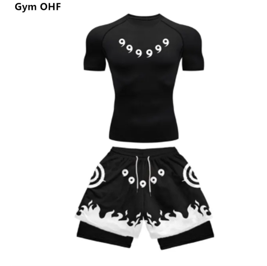 Quick-drying running training suit image