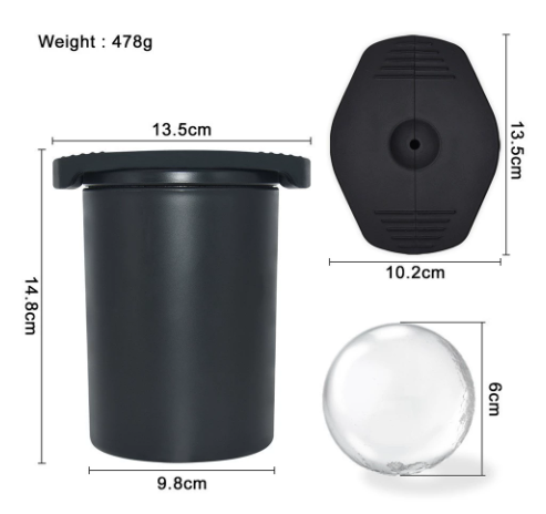 Silicone ice cube mold image