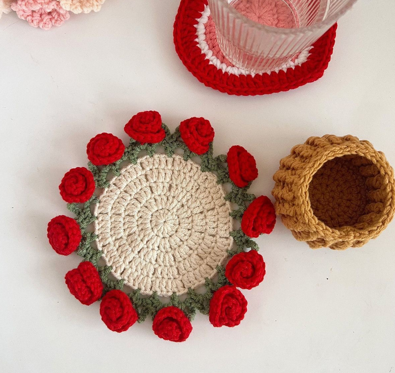 Rose Bouquet Coaster