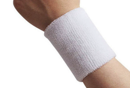 Fitness wristband basketball, men's and women's sports, sprain protection, sweat absorption, running, volleyball, sweat wiping, warmth retention, children's wrist performance image