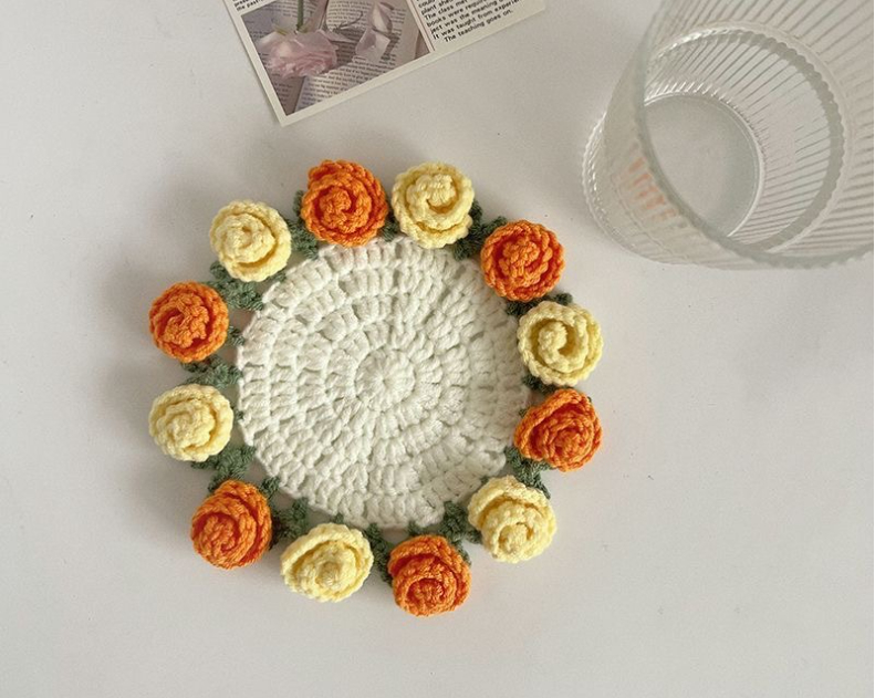 Rose Bouquet Coaster