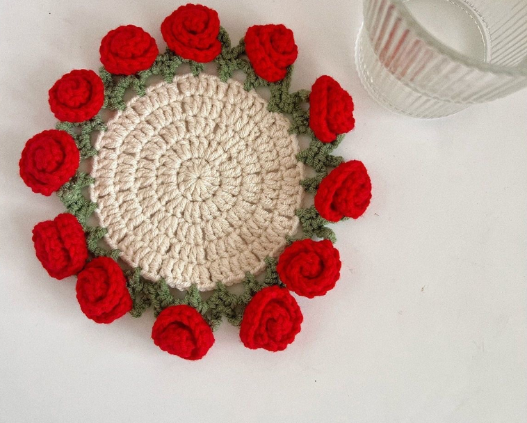 Rose Bouquet Coaster