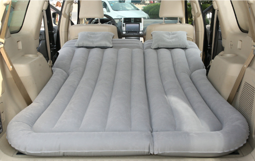 Car inflatable mattress, rear row travel bed