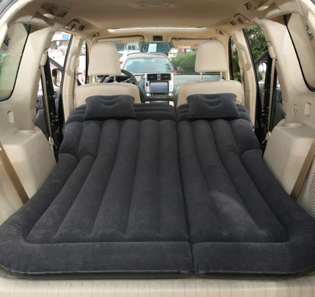 Car inflatable mattress, rear row travel bed image