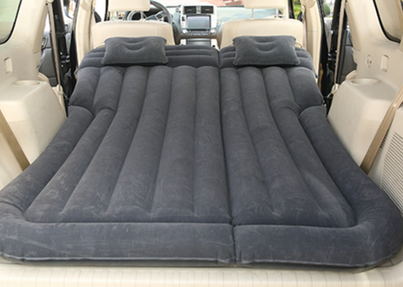 Car inflatable mattress, rear row travel bed