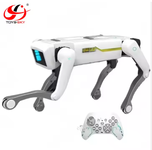 Simulation intelligent robot dog image