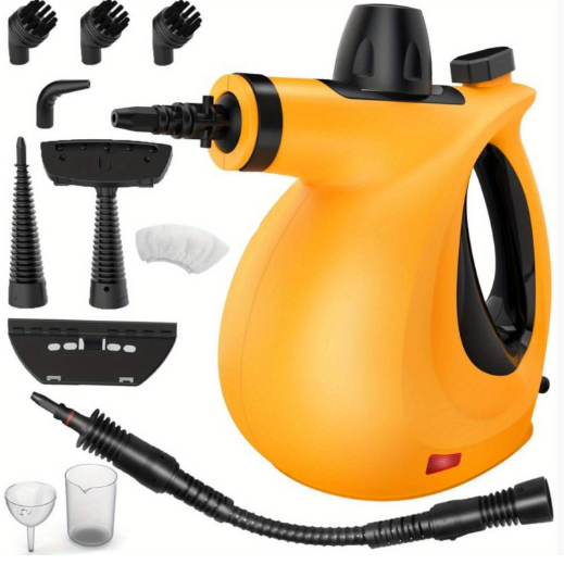 Powerful Handheld Steam Cleaner with 12 Accessories Home