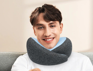 Youpin Hubo Pillow, Memory Cotton Slow Rebound Neck Pillow, Travel Portable Space Cotton Neck Pillow, Customized U-shaped Pillow