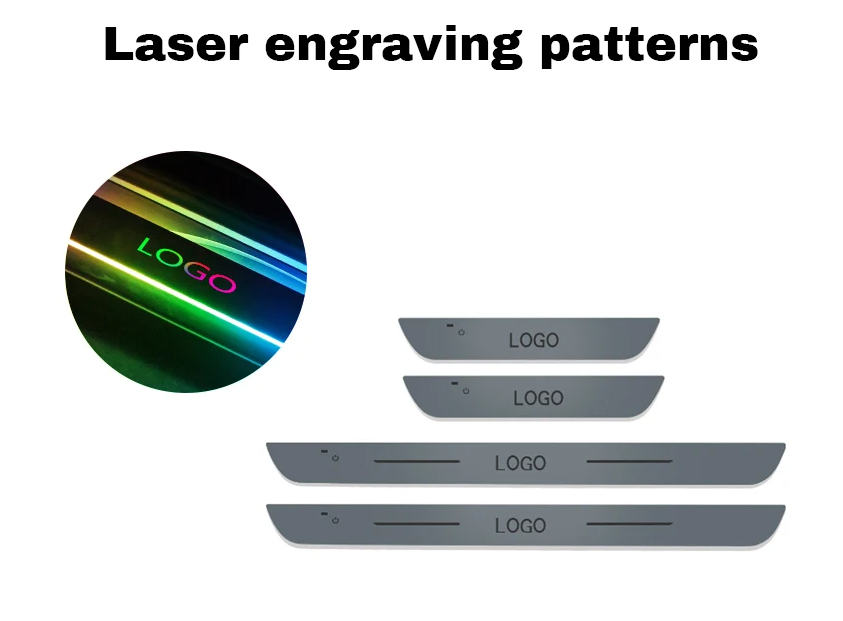 Colorful light sensor lamp without wiring atmosphere lamp