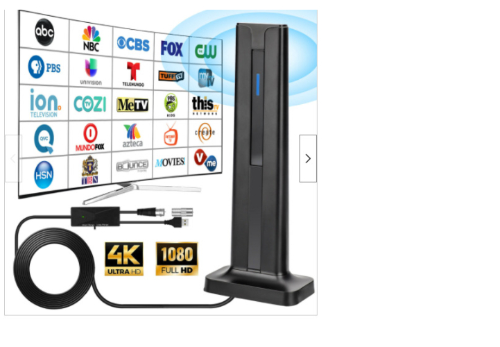 4K TV antenna cross-border DVB-T high gain high-definition DTMB digital indoor ISDB -T antenna 120 miles