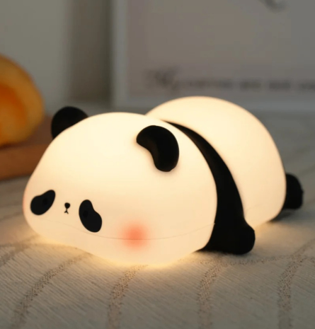 Cute Panda Patting Lamp image